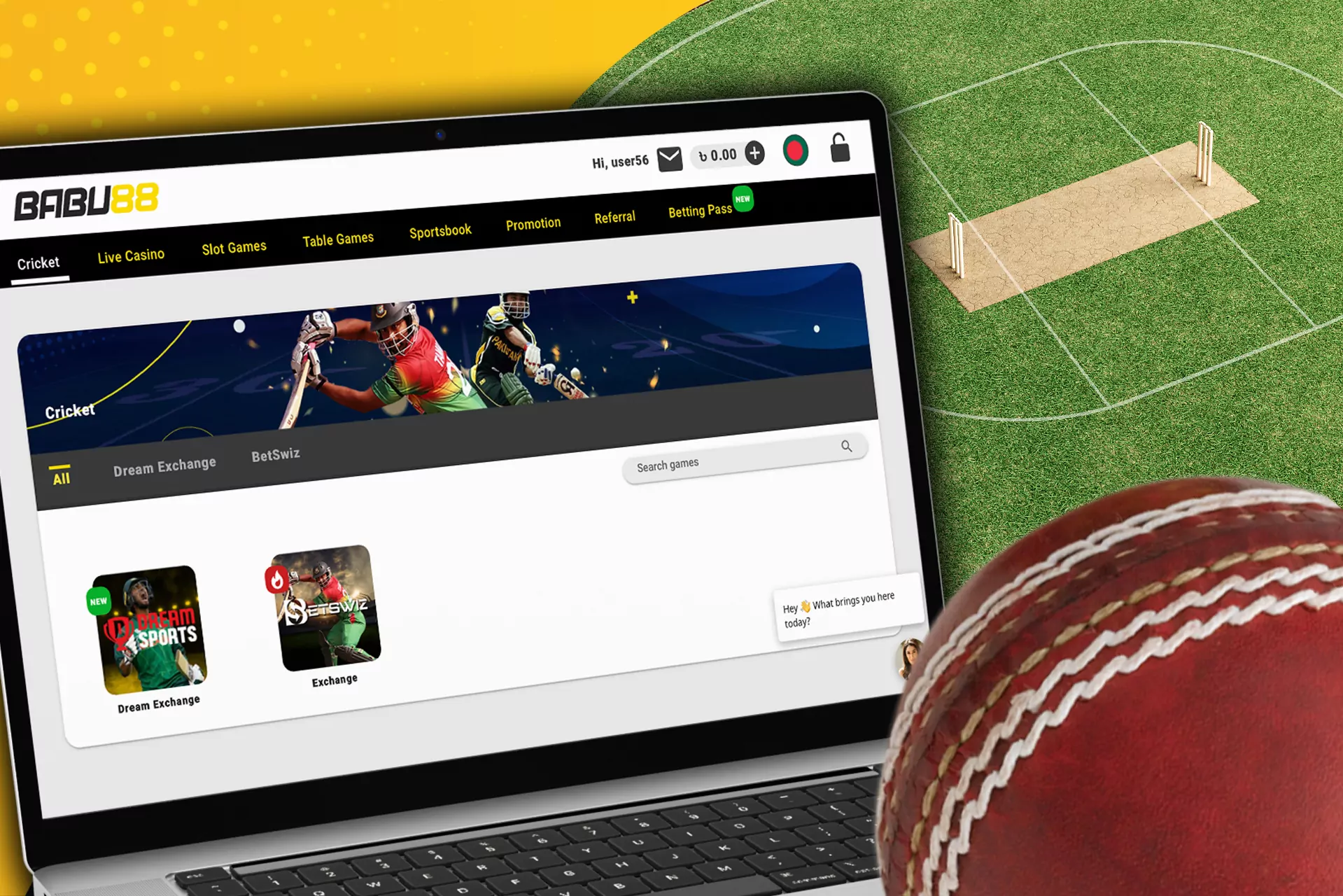 Babu88 has one of the biggest cricket betting sections in Bangladesh.